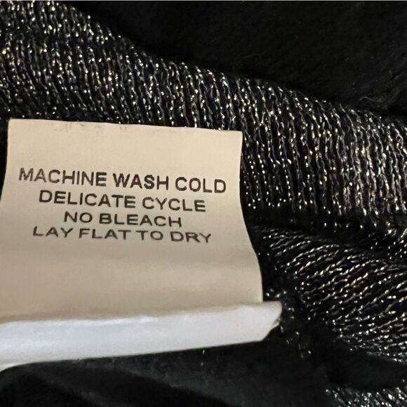 Planet By LaurenG Sweater Pima Cotton Glitter Girl Crewneck One size - Picture 14 of 15